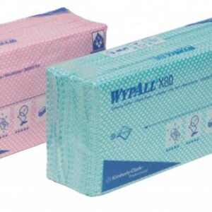 1.5 Liter Dry Wipes Wypall X80. Avail in Various Colours. 25’S