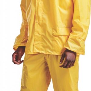 Rain Suit Rubberised. Yellow. SML – 5XL