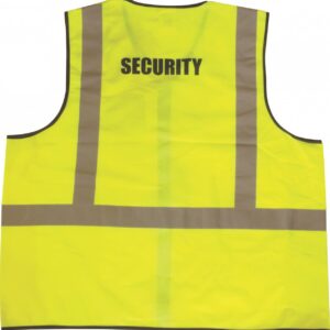 Security Vest – En4 Reflective. Lime. Sizes S-5XL