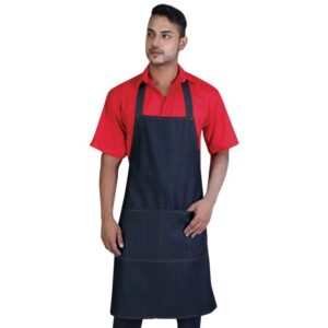 Bib Apron – Avail in: Black, Red, Navy, Denim , White, Khaki
