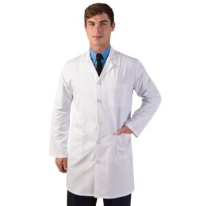 Simon Unisex Coat Long Sleeve – Avail in: White