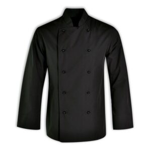 Stanley Unisex Chef Jacket Long Sleeve – Avail in: Black, white