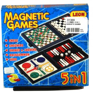 Toy 5 In 1 Magnetic Games – Min Order – 10 Units