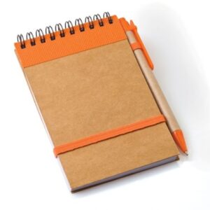 Eco-Friendly Punk Notebook-Orange