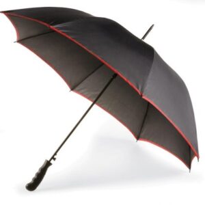 8 Panel Contrasting Edge Umbrella – Available in Yellow, Navy, R