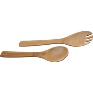 Bamboo salad servers Capua