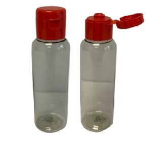 Red Flip-top 40ml Gel Sanitiser/Sanitizer – 70% Alchol – Min 100 units. Available immediately