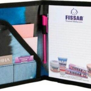 Eco Friendly PVC A5 folder. Available in a budget or zip-around