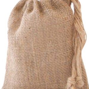 Small Eco Friendly hessian gift bag