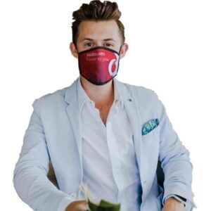 Washable Face Mask 2 Layer with sublimation- Min Order 100 Units