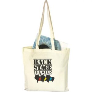 Cotton Shopper with Long HandlesKhakiKhaki