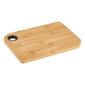 Bamboo Cutting Board With Thumb Hole – Avail in: Brown