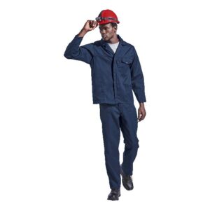 Barron Supreme Poly Cotton Conti Suit – Available in: Navy or Royal Blue