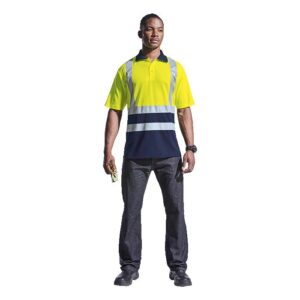 Aviator Golfer – Available in: Safety Orange/Navy or Safety Yellow/Navy