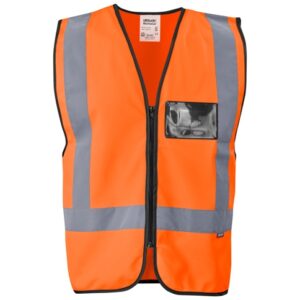 Direction Full-Zip Hi-Viz Reflective Vest EN4 – Avail in many colours