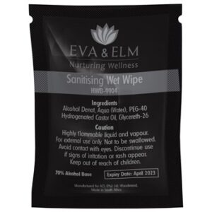 Eva & Elm Hereford Sanitising Wet Wipe