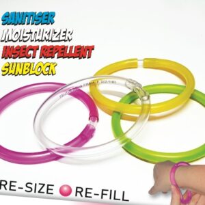 Sanitiser Wristband Dispenser Bracelet 5ml – Min 250 units