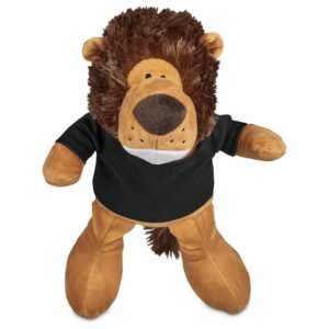 Simba Plush Toy Lion With Black Brand-able Tshirt