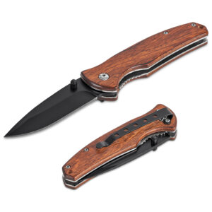 Sharp Biltong Knife – Stainless Steel Blade & Pakkawood Handle (Eco Friendly Gift)
