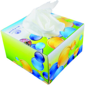 Tissue box 6-sided (Fully Customised Branding Option Available)