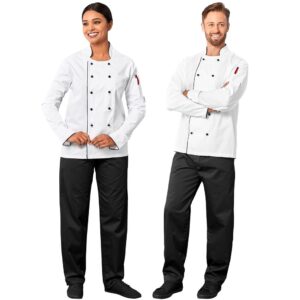 Unisex Long Sleeve Dijon Chef Jacket