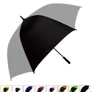 Various Colour 8 Panel Golf Umbrella With Strong Fiber Shaft & Eva Handle