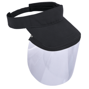 Wing Visor with zip off face shield – Min 25 units