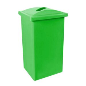 Recycle Bin with Lid - Plastic - 90L - 38 x 34 x 77 cm - LB068A