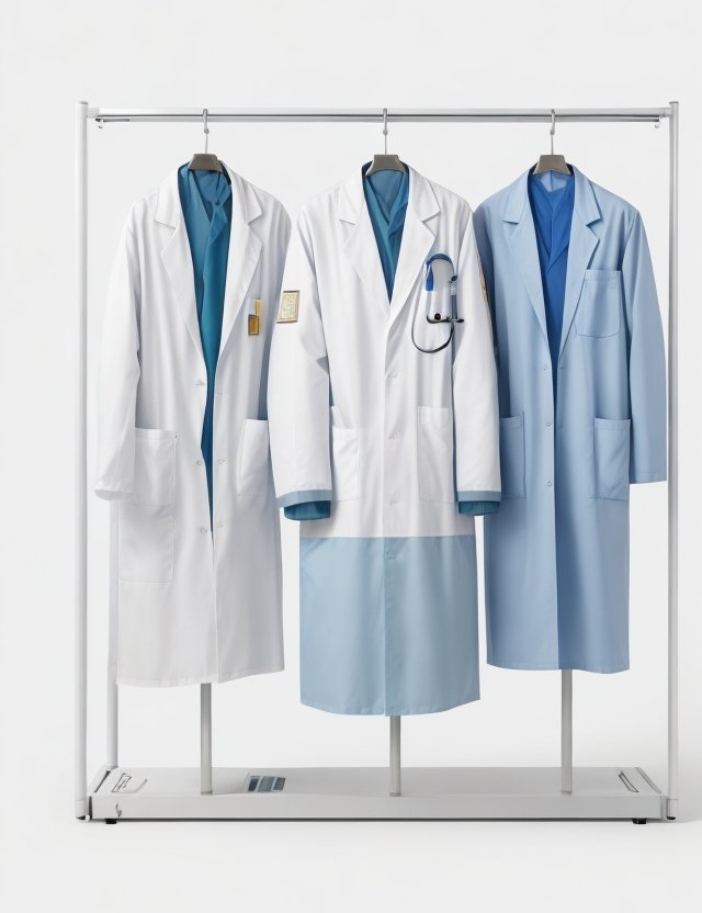 off white Lab coat - Image 3