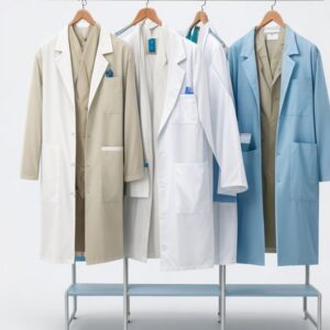 old fashioned Lab coat