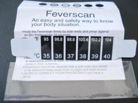 Thermometer Strip - Single Use 100pcs - Image 2