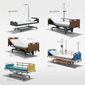 Patient checkup bed