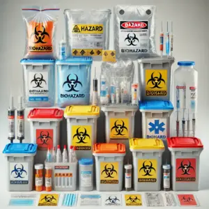 Biohazard Waste Bags Small