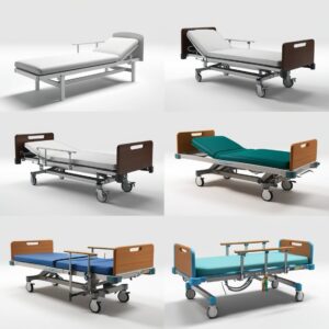 Patient checkup bed
