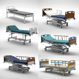 Clinical checkup bed