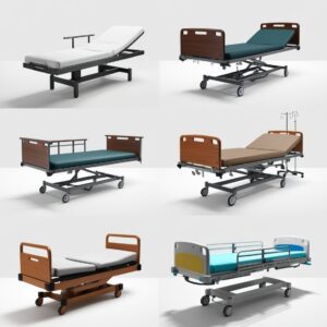 Medical diagnostic bed