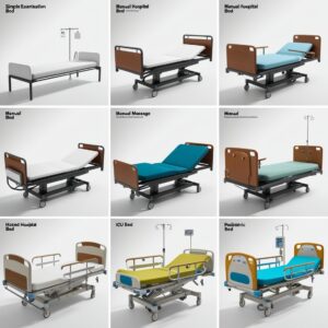 Clinic evaluation bed