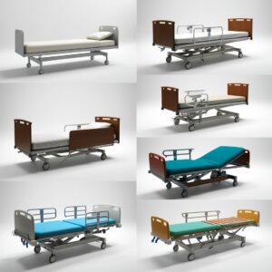 Patient checkup bed