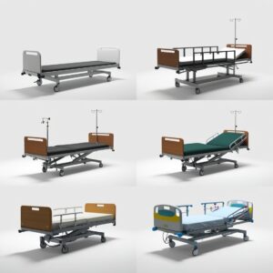 Medical procedure bed