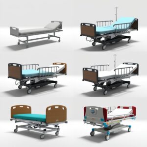 Clinic inspection bed