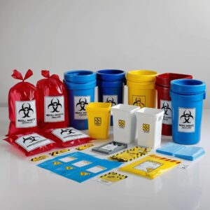 hospital waste segregation bins
