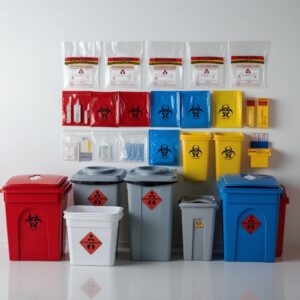 sharps containers 8537sa sharpsafety safety in room sharps container counterbalance lid, 3 ..