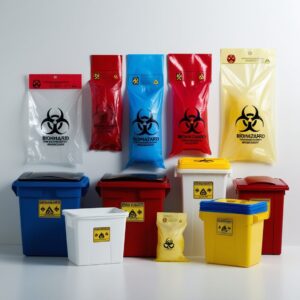disposing of a sharps bin