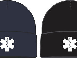 Knitted Beanie with Star of Life