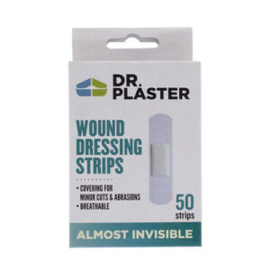 Dr Plaster Almost Invisible  Clear 24x72mm 50’s Dp