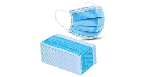 MOM Surgical Face Mask – 3-Ply, Earloop (Box of 50, 20g/m²)