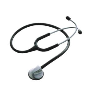 Professional Single Head Adult Stethoscope – Satin Finish Elite Type