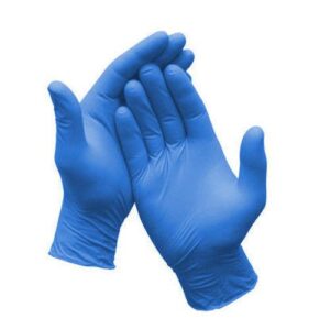 Blue Nitrile Examination Gloves