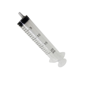 20ml Syringes – 3-Part, Luer Slip, Latex-Free