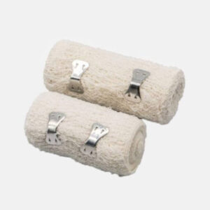 Crepe Bandages with 2 metal clips